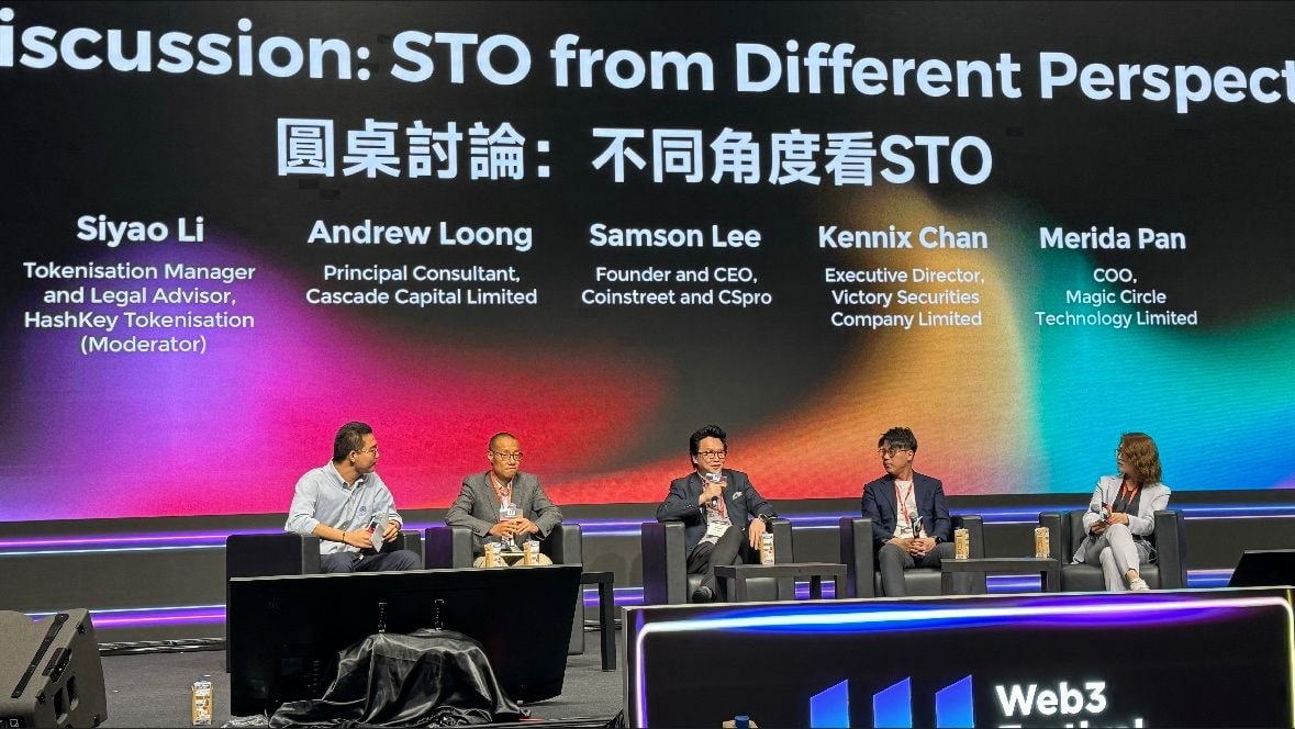 Hong Kong Web3 Festival 2024 – Panel Discussion: STO On Different Perspectives On 9 April 2024